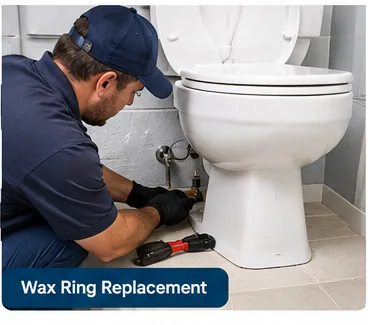 Toilet Leaking at Base plumbing issue